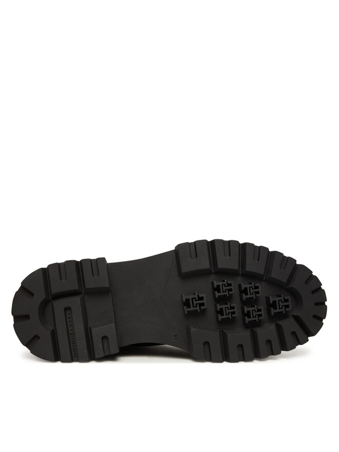 Tommy Hilfiger Klassische Stiefeletten Tommy Hilfiger Th Chunky Dress Casual Chel FM0FM05763 Schwarz