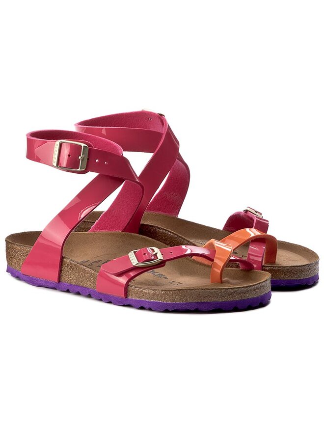 Zehentrenner Birkenstock Yara 1004054 Rosa eschuhe