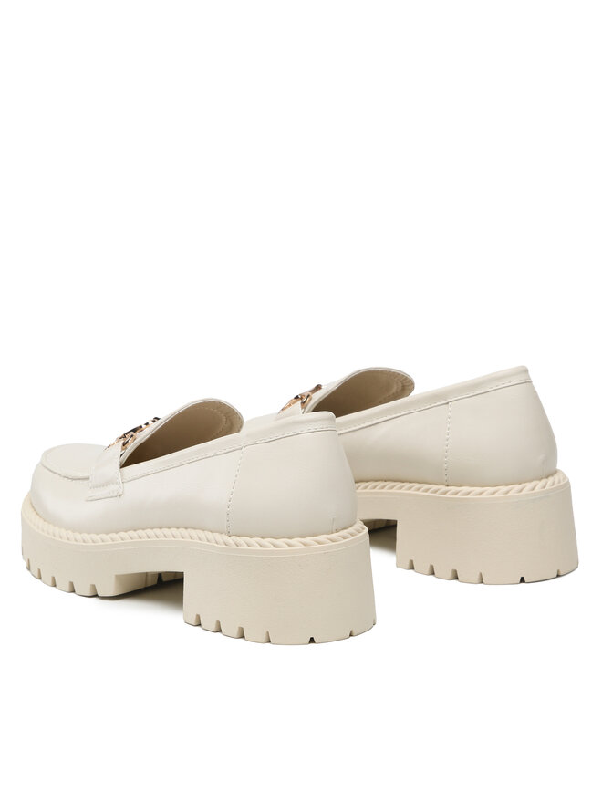 DeeZee Loafersy DeeZee H3302D-3 Beżowy