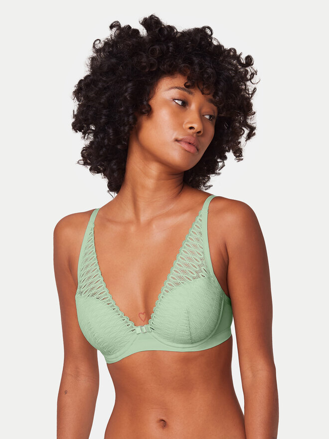 Triumph Triumph Bralette-BH Aura Spotlight 10216460 Grün