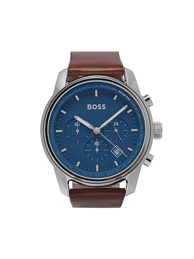 BOSS Pulkstenis Boss Trace 1514002 Brūns