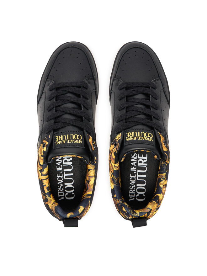 Versace Jeans Couture Сникърси Versace Jeans Couture 79YA3SD6 ZPB38 Черен