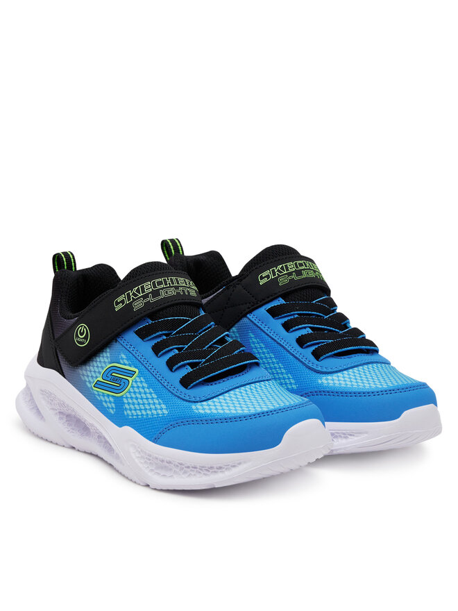 Skechers Sneakersy Skechers Meteor-Lights - Krendox 401495L/BKBL Modrá