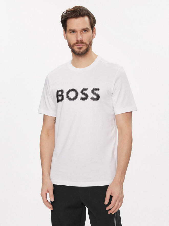 BOSS Boss T-Shirt Tee 1 50506344 Weiß Regular Fit