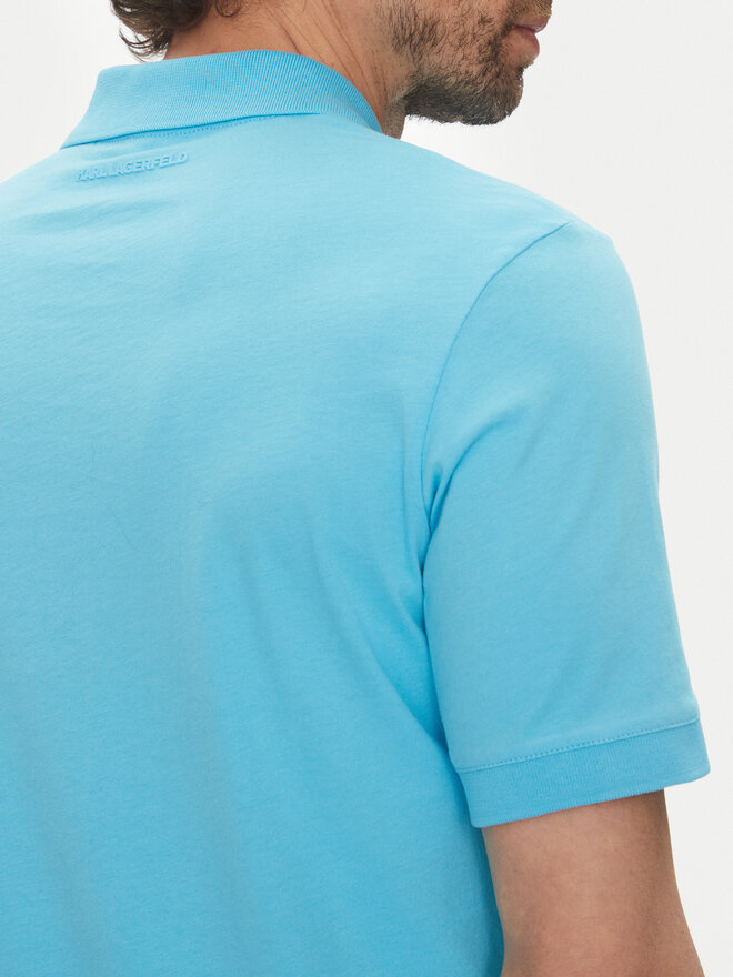 KARL LAGERFELD KARL LAGERFELD Poloshirt 745710 552224 Blau Regular Fit