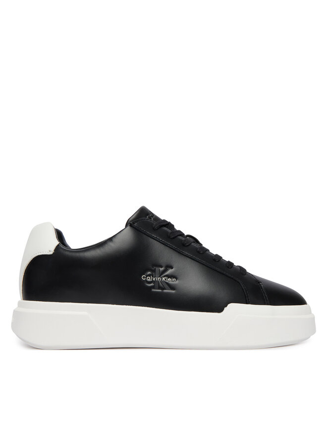 Calvin Klein Sneakers Calvin Klein Chunky Cupsole Laceup Lth YM0YM01344 Schwarz