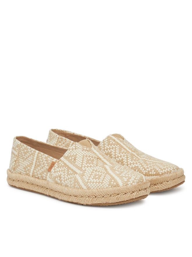 Toms Halbschuhe Toms Alpargata Rope 2.0 10021817 Écru