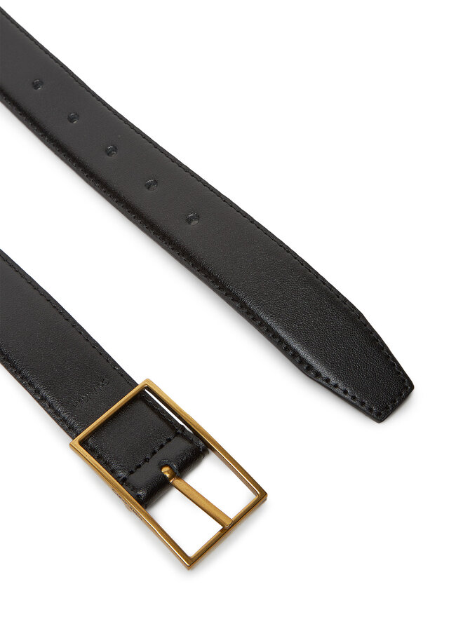 Calvin Klein Чоловічий ремінь Calvin Klein Classic Buckle Belt 30Mm LV04D7014G Чорний