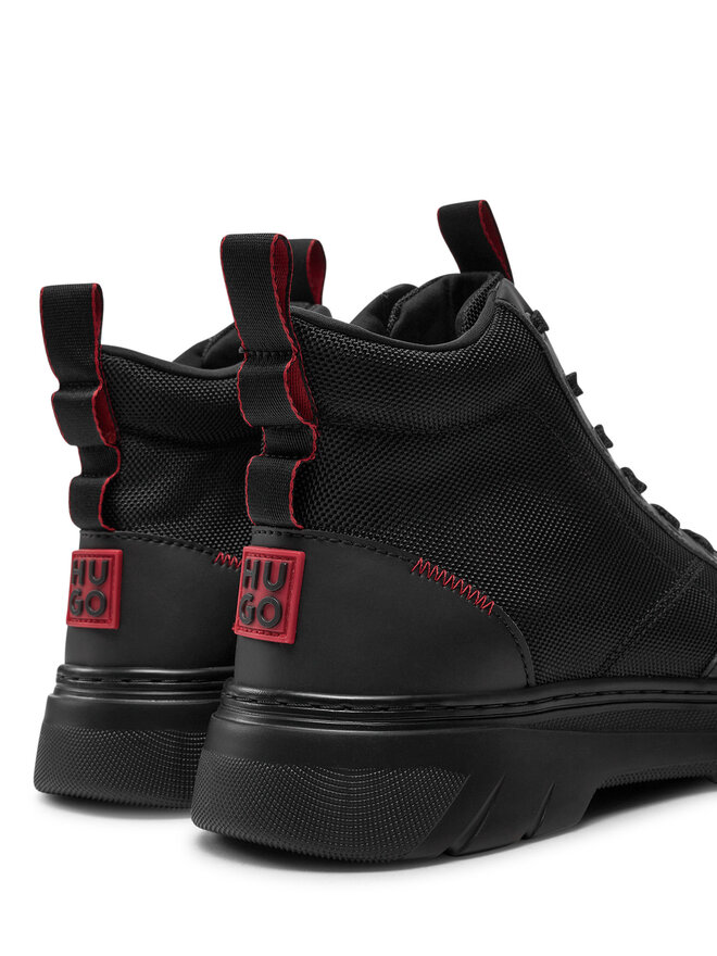 HUGO Botines planos Hugo Urian 50522971 Negro