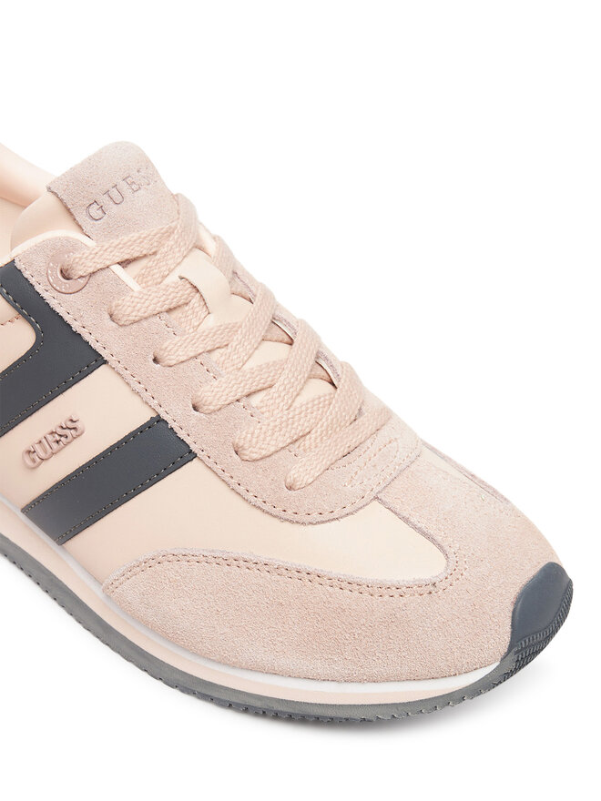 Guess Сникърси Guess FLTSAP LEA12 Розов