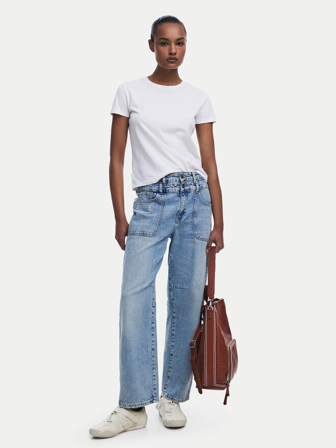 Desigual Nahrbtnik Desigual Trama Pretoria 25SAKP21 Rjava