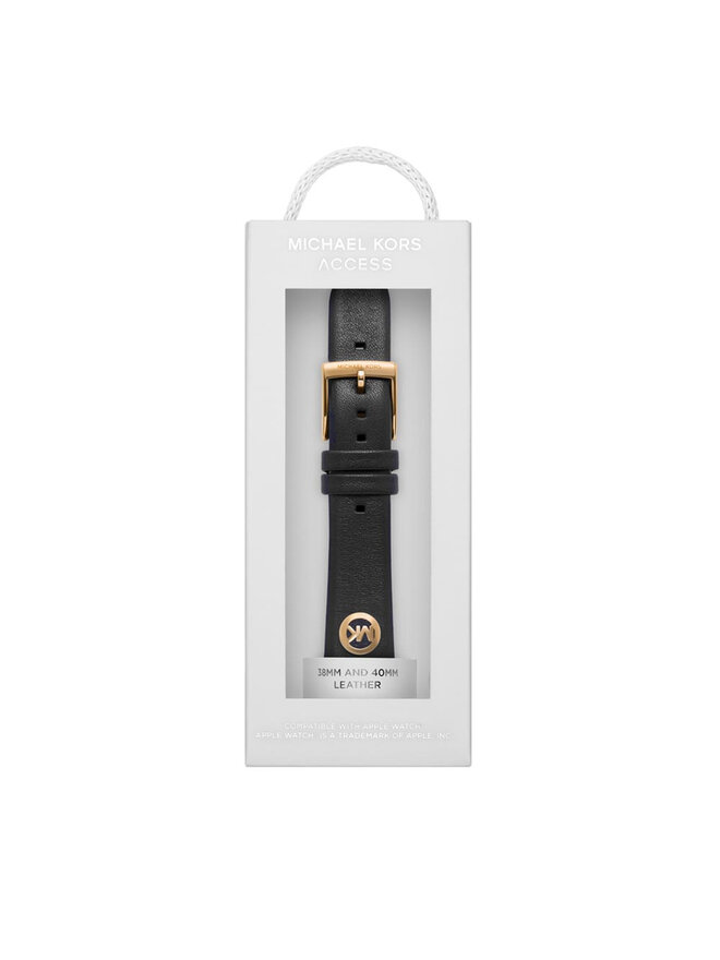 Michael Kors Vyměnitelný pásek do hodinek Apple Watch Michael Kors MKS8011 Černá