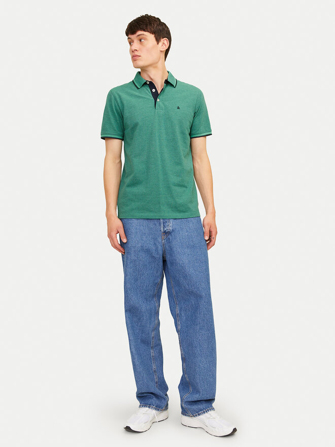 Jack&Jones Jack&Jones Poloshirt Paulos 12136668 Grün Slim Fit