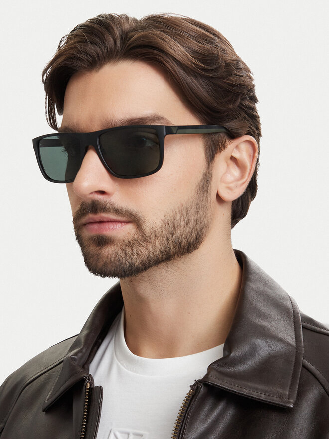 Emporio Armani Сонцезахисні окуляри Emporio Armani 0EA4033 500171 Чорний