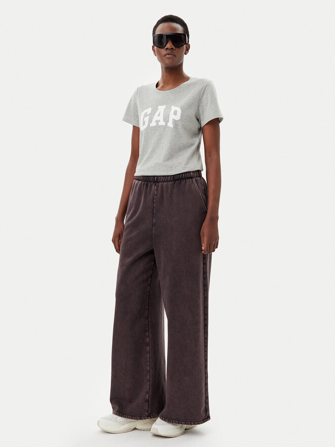 Gap Gap Marškinėliai 729555-05 Pilka Regular Fit