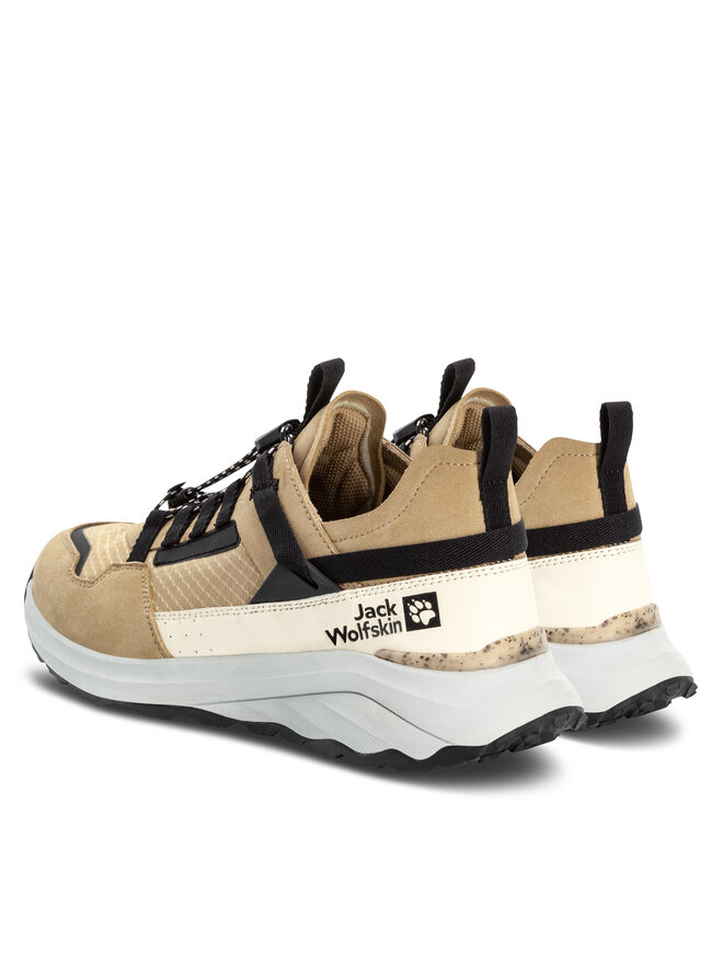 Jack Wolfskin Sneakersy Jack Wolfskin Dromoventure Athletic Low M 4057011 Beżowy