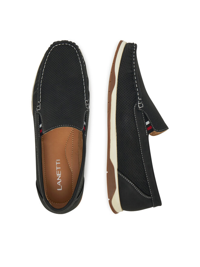 Lanetti Mokasinai Lanetti MSS20515-02 Juoda