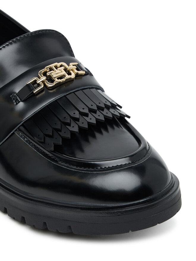 Tommy Hilfiger Halbschuhe Tommy Hilfiger Low Cut Shoe T3A4-34011-1453 D Schwarz