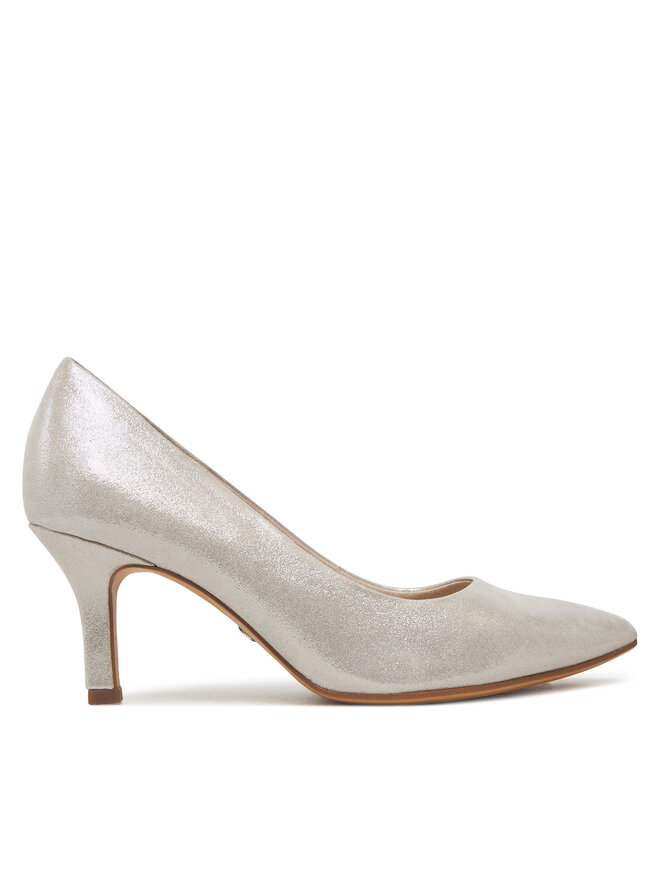 Tamaris Pantofi cu toc subțire Tamaris 1-22434-41 Argintiu