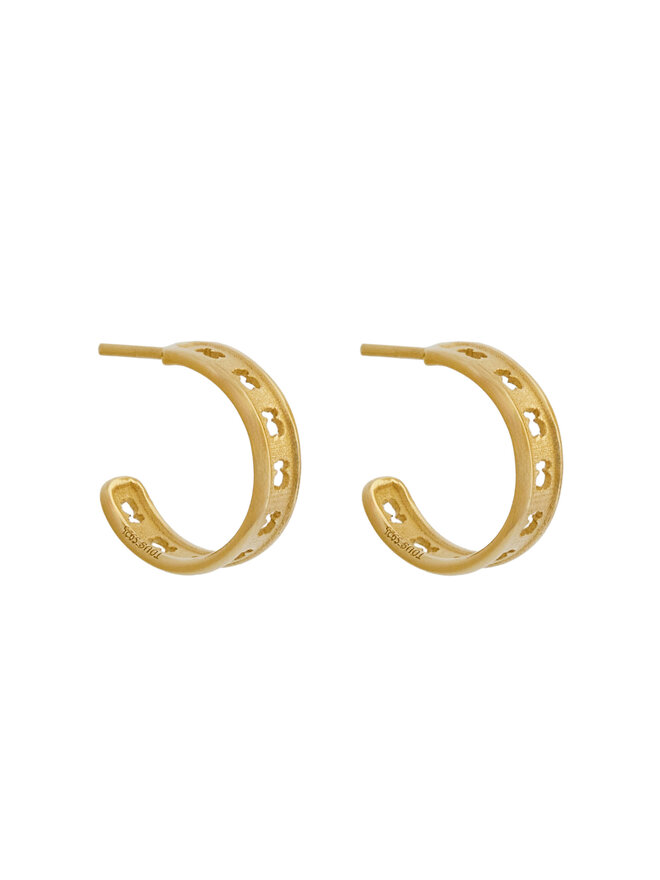 TOUS Ohrringe TOUS Bear Row 1003734600 Goldfarben