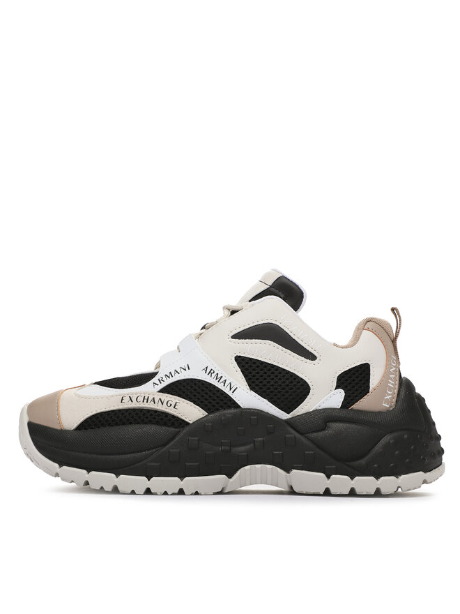 Снікерcи Armani Exchange XDX120 XV708 S949 Чорний | evzuttya.com.ua