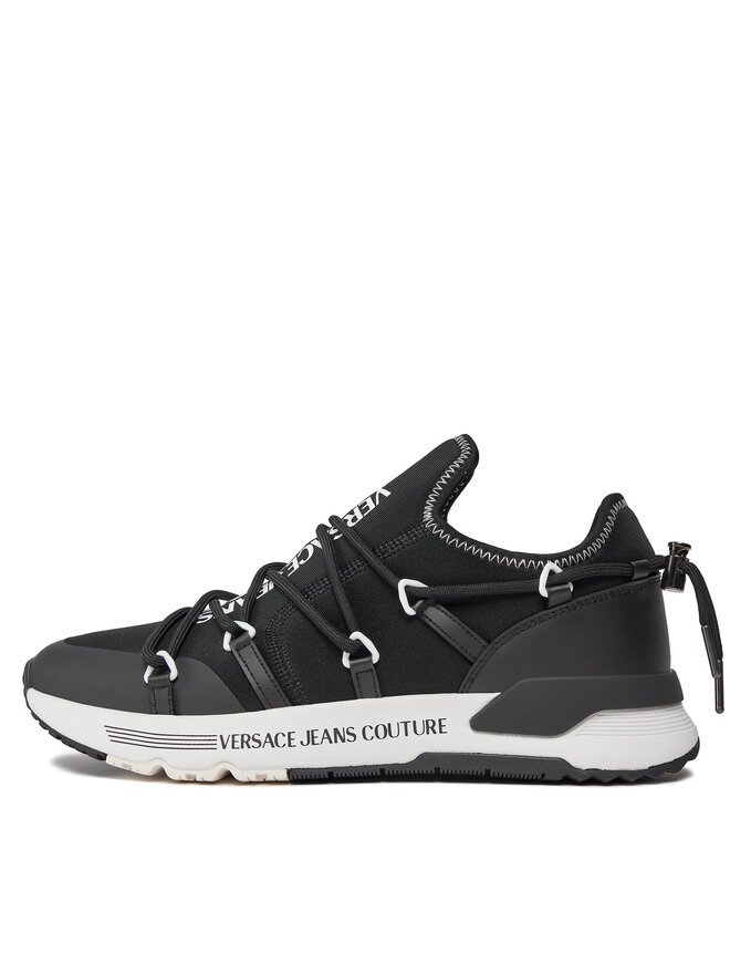 Versace Jeans Couture Sneakersy Versace Jeans Couture 75YA3SA6 Černá