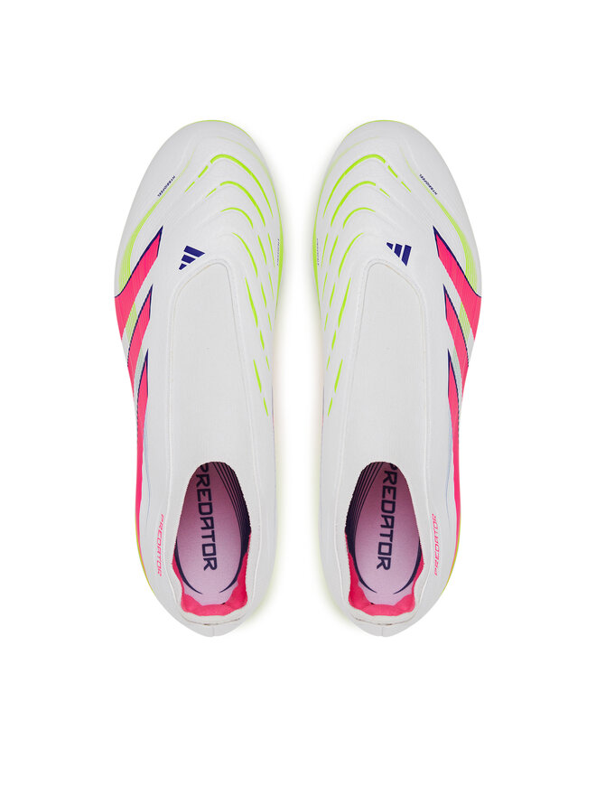 adidas Boty na fotball adidas Predator League Laceless Firm/Multi-Ground ID3861 Bílá