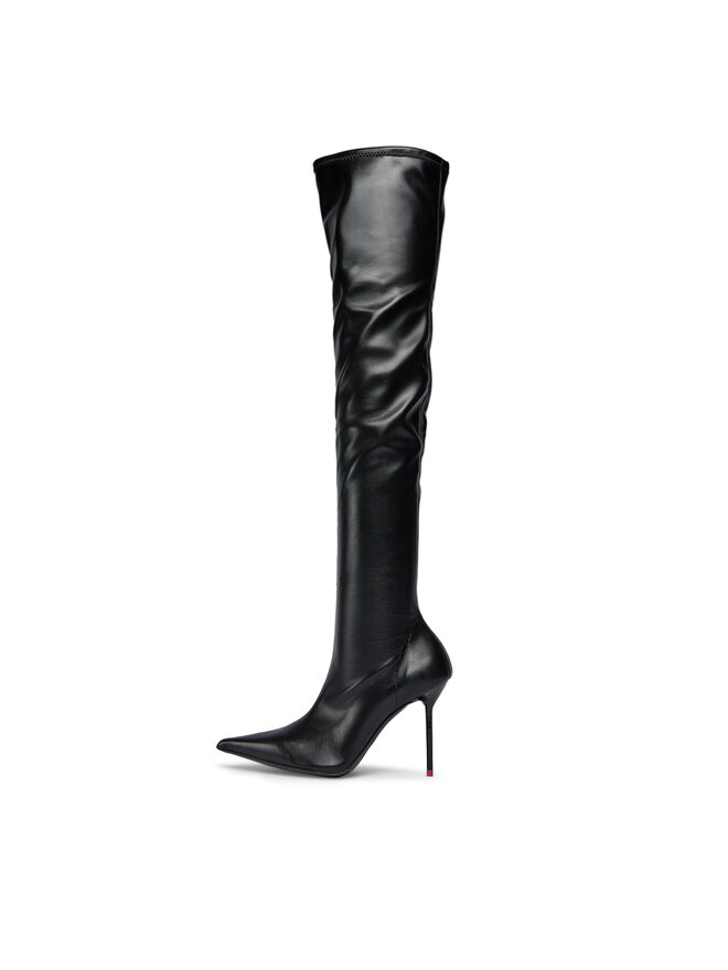 PINKO Visoki Škornji PINKO Lully Cruissard Al 23-24 BLKS1 102030 A18W Črna