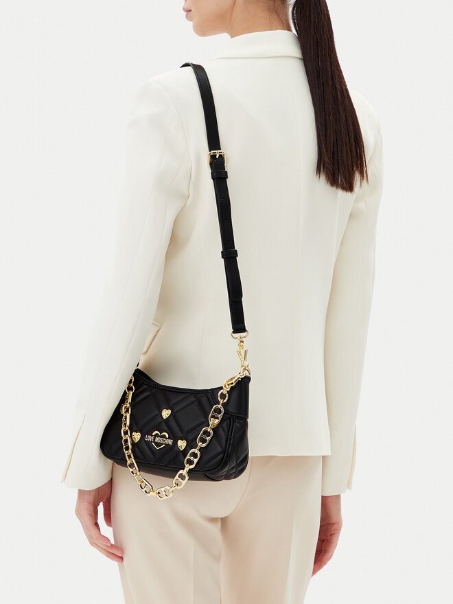 LOVE MOSCHINO Τσάντα LOVE MOSCHINO JC4121PP1MLI0000 Μαύρο