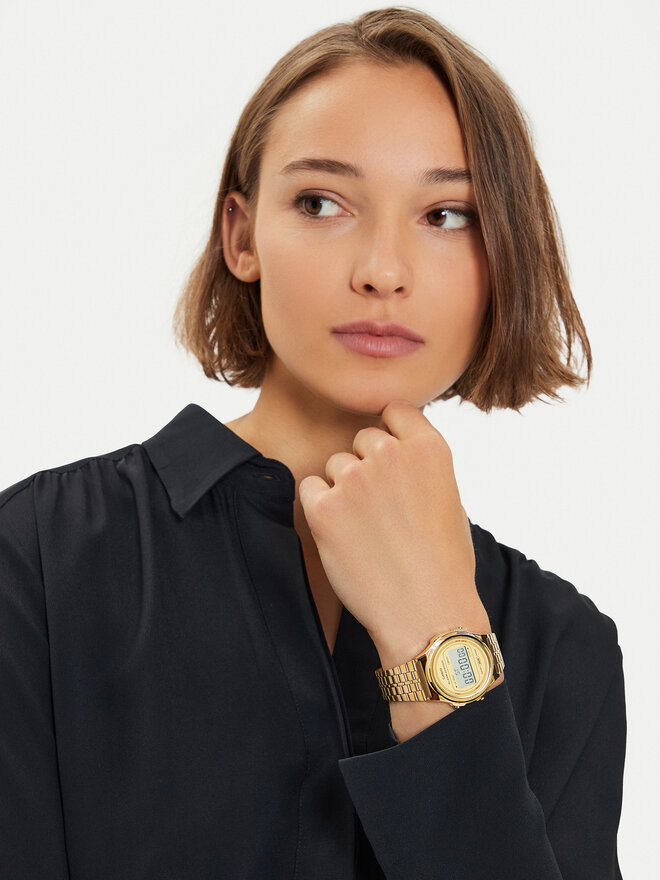 Casio Zegarek Casio A171WEG-9AEF Złoty