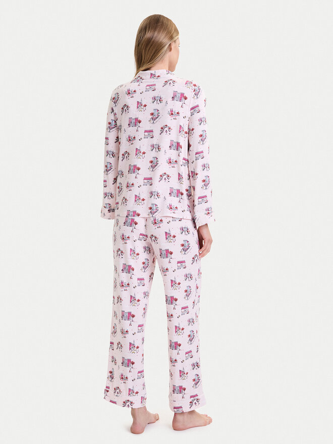Kate Spade Kate Spade Піжама KSI82756 Рожевий Relaxed Fit