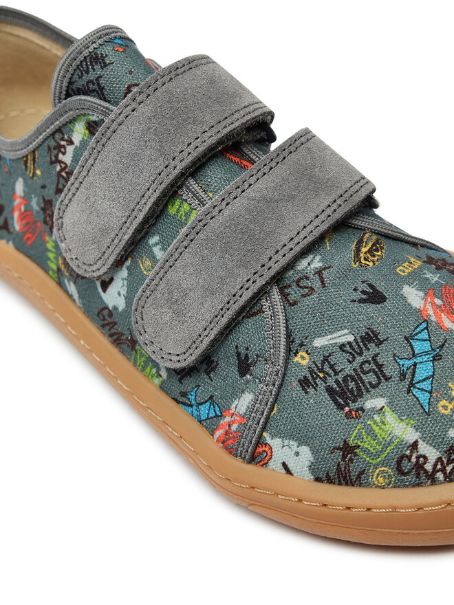 Froddo Copati Froddo Barefoot Canvas G1700390-1 D Siva