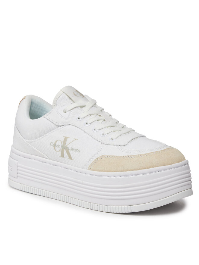 Calvin Klein Jeans Sneakersy Calvin Klein Jeans YW0YW01433 Bílá