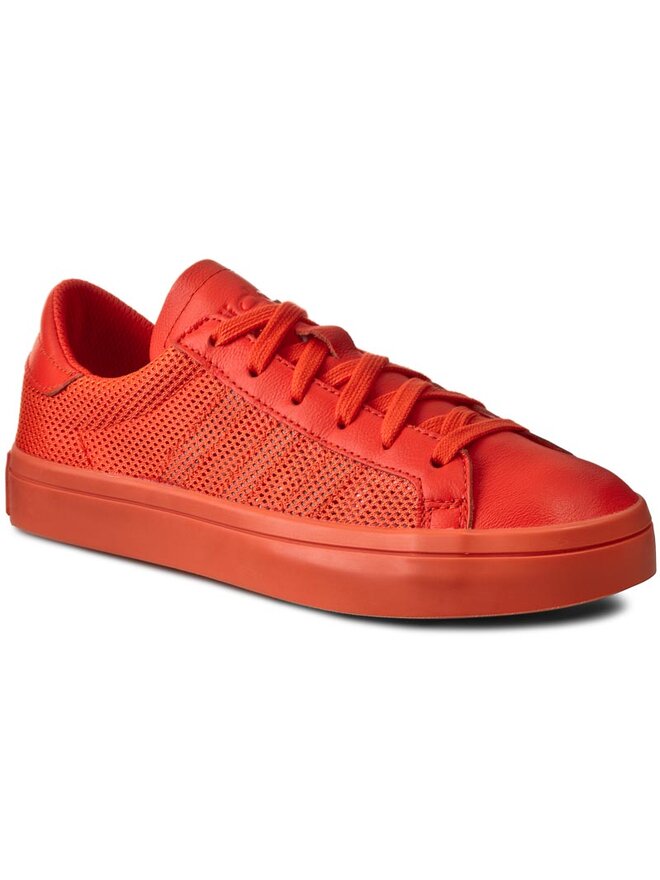 adidas court vantage orange