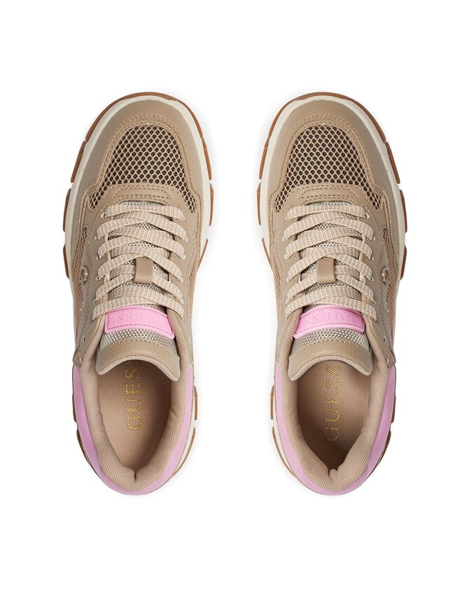 Guess Αθλητικά Guess Brecky FLPBRE ELE12 Μπεζ
