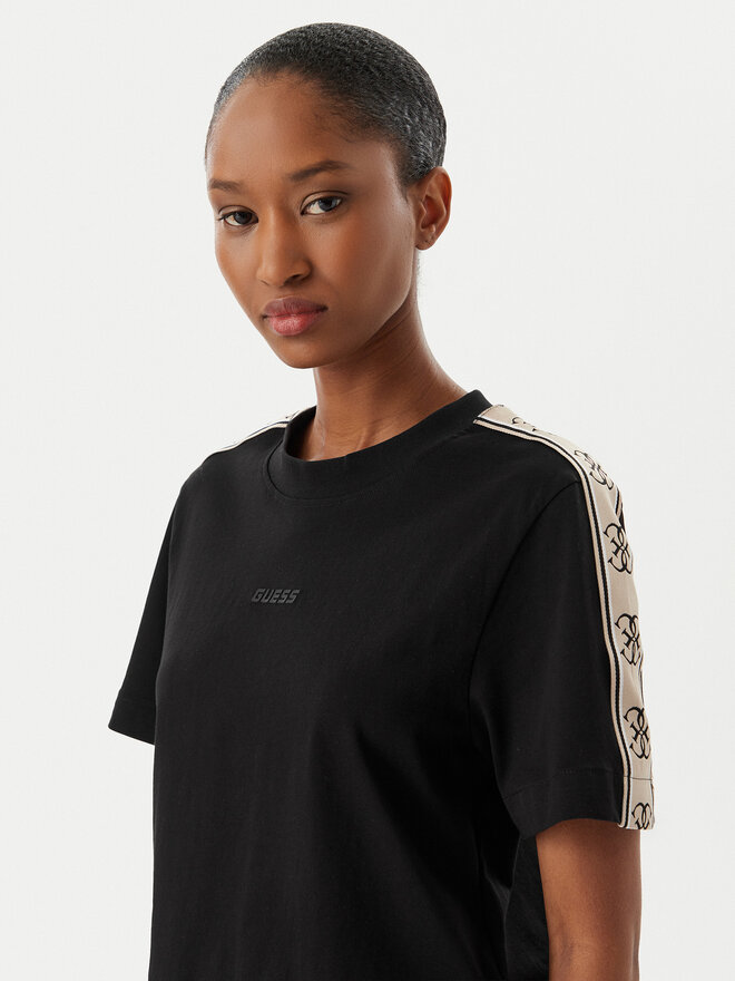 Guess Guess T-Shirt V3RI08 I3Z14 Schwarz Relaxed Fit