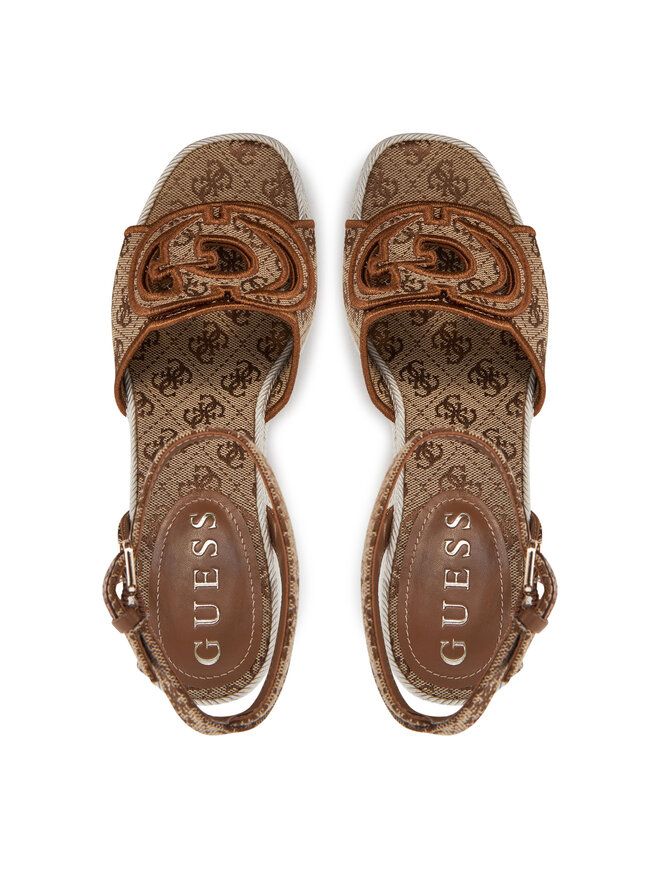 Guess Espadrilky Guess FLJTEE FAL04 Béžová