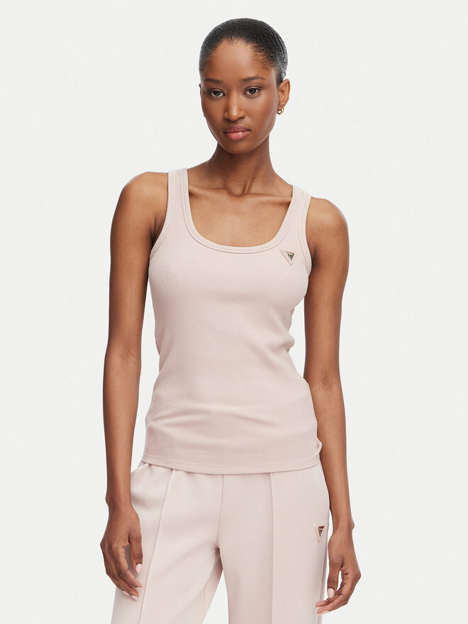 Guess Guess Top V4YP06 K8RT2 Rosa Slim Fit