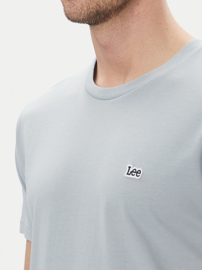Lee Lee Camiseta Patch 112364594 Celeste Regular Fit