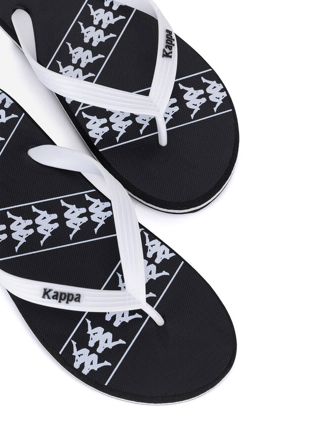 Kappa Flip flop Kappa 371D2SW BLACK - WHITE Colorat