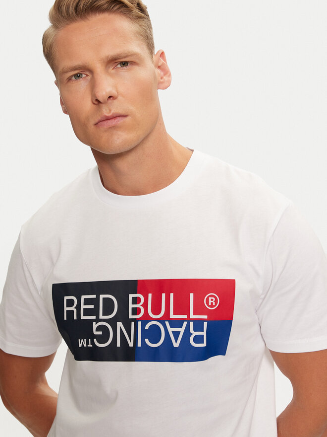 Pepe Jeans Pepe Jeans Marškinėliai Red Bull Racing RM500001 Balta Regular Fit
