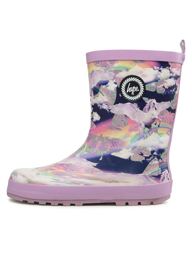 HYPE Kalosze HYPE YVLR-730 Fioletowy