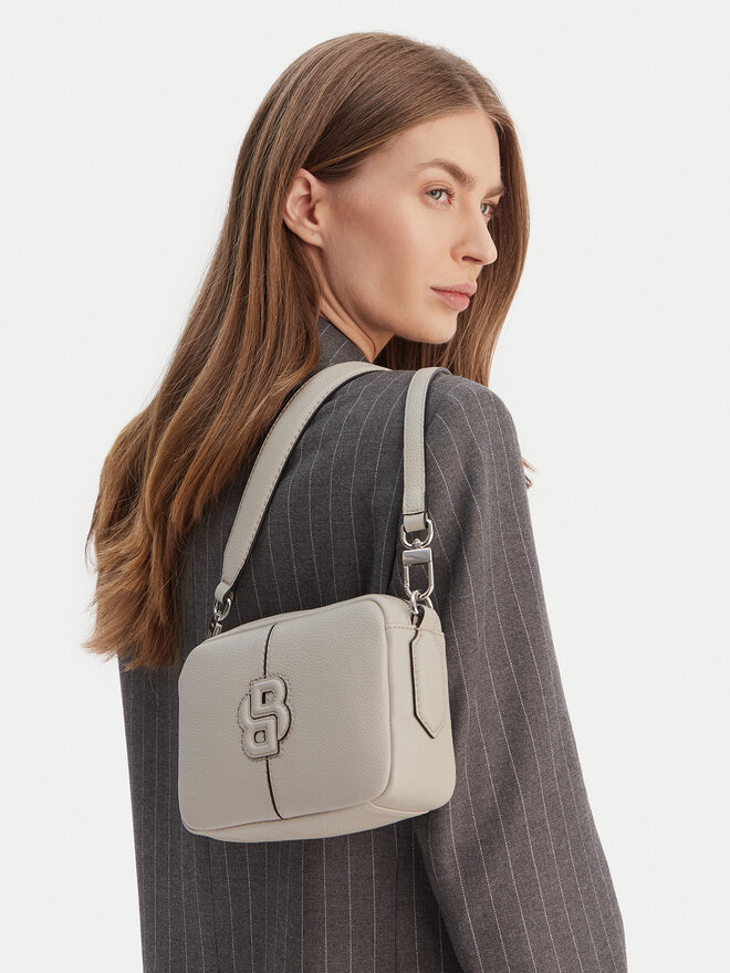 BOSS Handtasche BOSS Anett New Crossbody 50557914 Grau