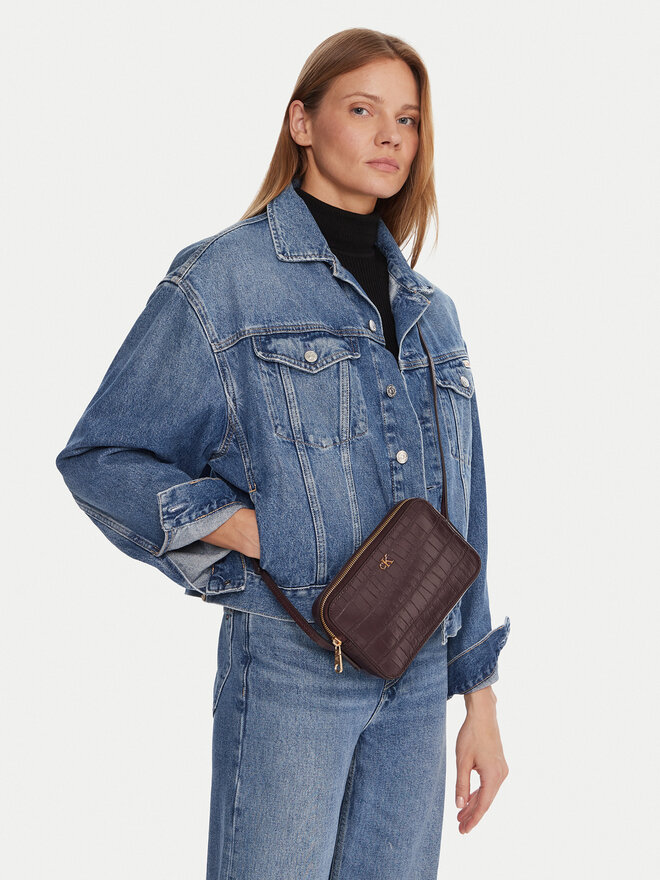 Calvin Klein Geantă Calvin Klein LV04F3285G Vișiniu