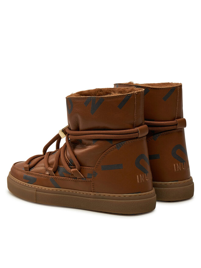 Inuikii Sněhule Inuikii Full Leather 75202-088 Hnědá