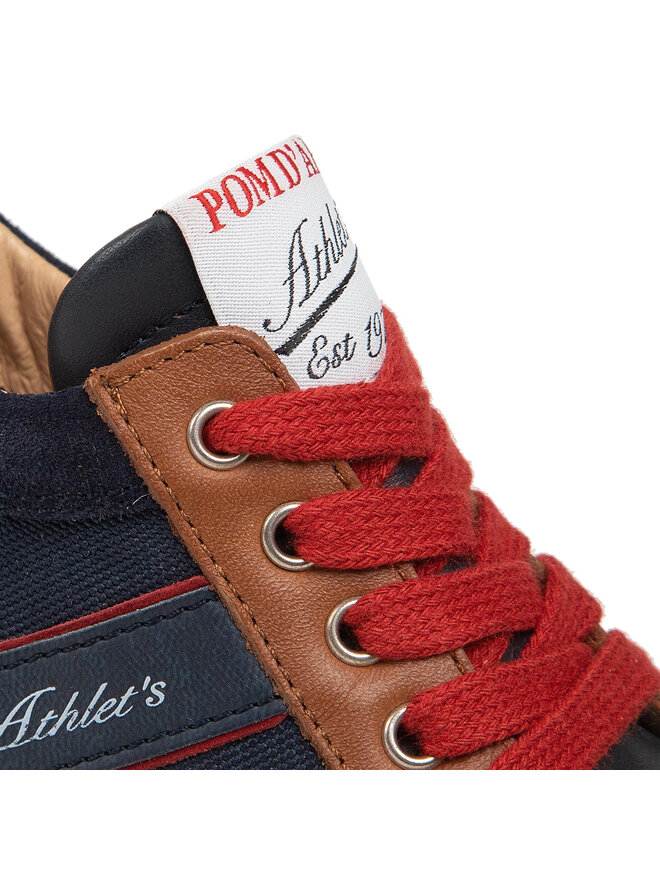 Sneakers Pom d'Api Mousse Racing N1SECP0401 Dunkelblau | eschuhe.de