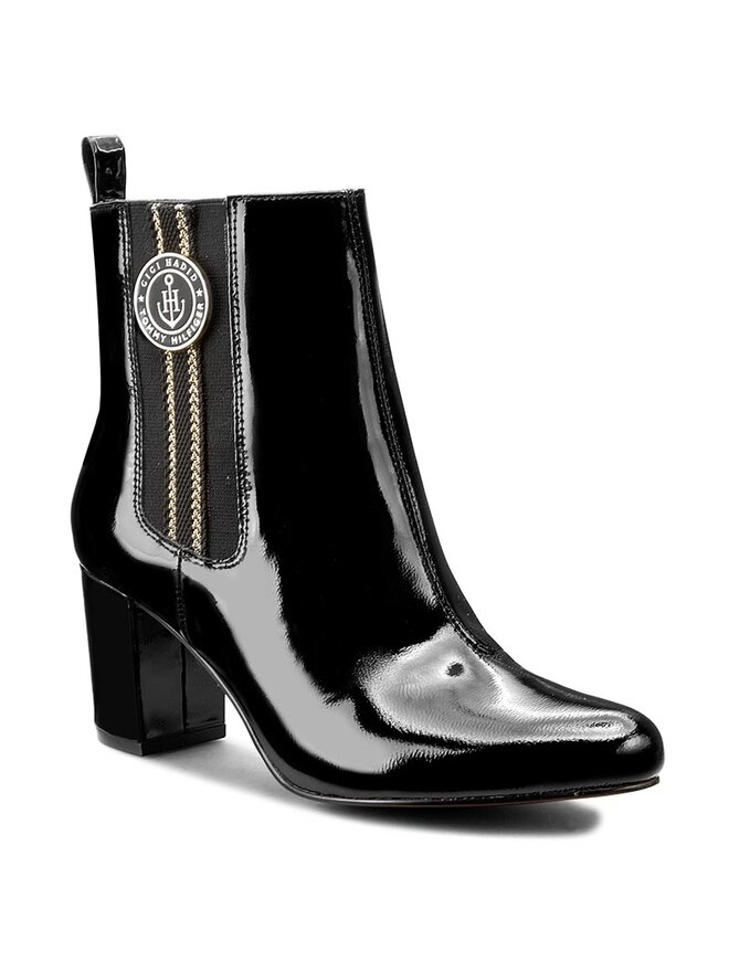 Bottines Tommy Hilfiger Gigi Hadid Elastic Bootie FW56821609 Noir chaussures