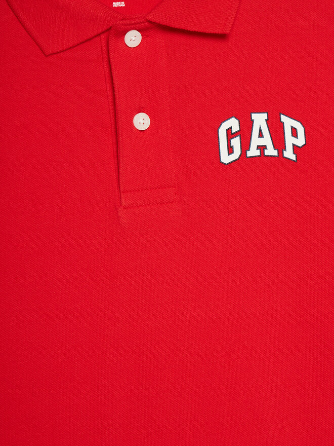 Gap Gap Pólóing 559938 Piros Regular Fit