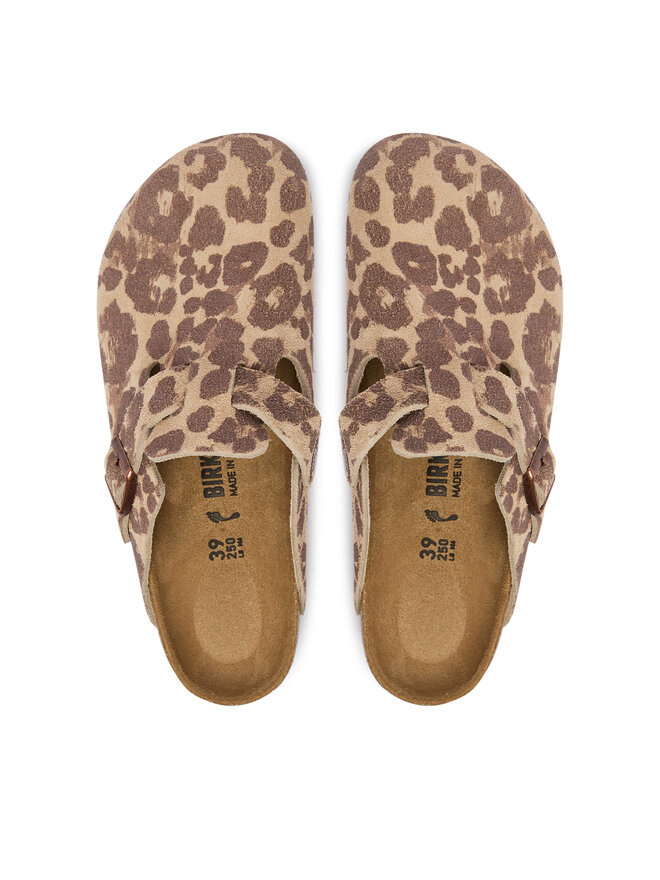 Birkenstock Шльопанці Birkenstock Boston Print 1033324 Коричневий