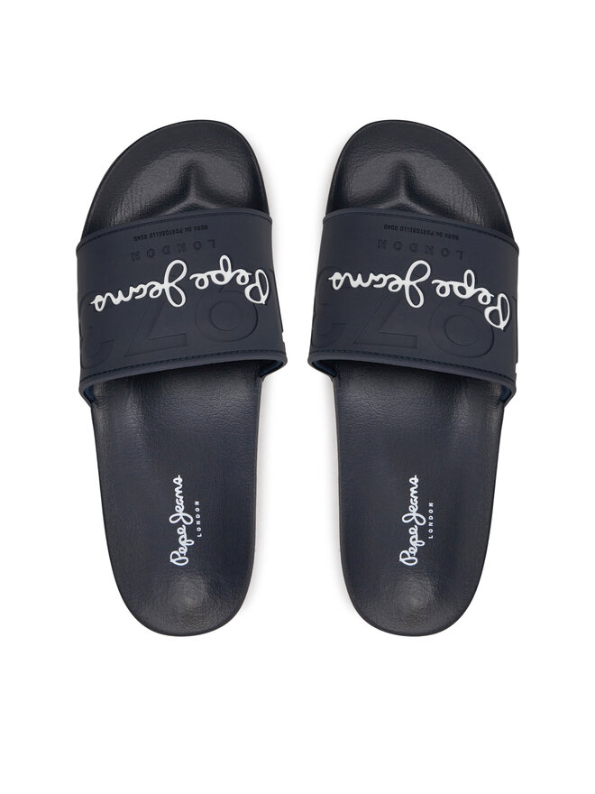 Pepe Jeans Παντόφλες Pepe Jeans Slider Young M PMS70147 Σκούρο μπλε